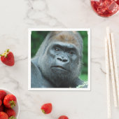 Perplexie Gorilla Serviette (Beispiel)