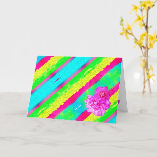 Perpule-Geschenktasche Karte (Gelbe Blume)