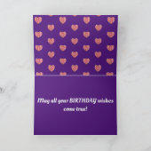 Perpule-Geschenktasche Karte (Innenseite)