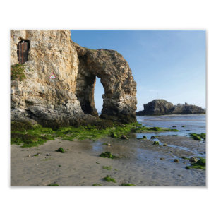 Perranporative Sea Cornwall Coast England Fotodruck