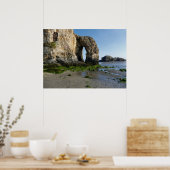 Perranporative Sea Cornwall Coast England Poster (Küche)