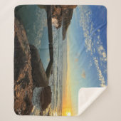 Perranporth Beach Pool bei Sunset Sherpadecke (Vorderseite)