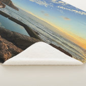 Perranporth Beach Pool bei Sunset Sherpadecke (3/4)