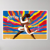 Perrier Vintage Werbung Poster (Vorne)