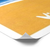 Perrier Vintage Werbung Poster (Ecke)