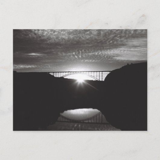 Perrine Bridge über den Snake River Canyon Postkarte (Vorderseite)