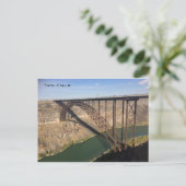 Perrine Brücke und Snake River - Twin Falls Postkarte (Stehend Vorderseite)