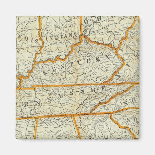 Perrines neue topographische Kriegskarte Magnet