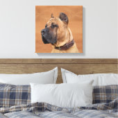 Perro de Presa Canario - Dogo Canario Leinwanddruck (Insitu (Schlafzimmer))