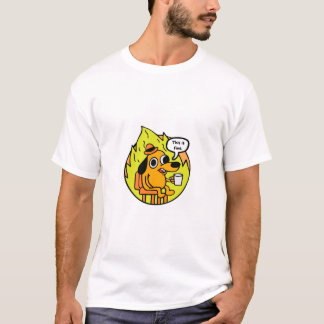Perro en llamas T-Shirt