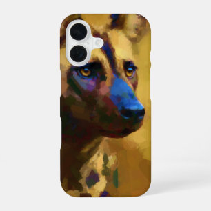 Perro Salvaje Africano iPhone 16 Hülle