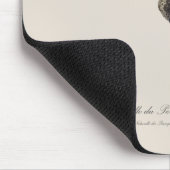 Perroquet a Camail bleu / Dusky Papagei Mousepad (Ecke)