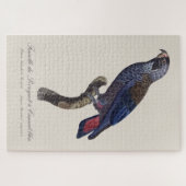 Perroquet a Camail bleu / Dusky Papagei Puzzle (Horizontal)