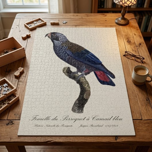 Perroquet a Camail bleu / Dusky Papagei Puzzle
