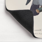 Perroquet Cendre/Timneh-Papagei Mousepad (Ecke)