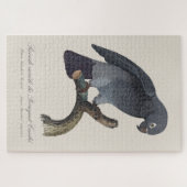 Perroquet Cendre/Timneh-Papagei Puzzle (Horizontal)