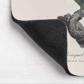 Perroquet ein Béc Couleur sang / Großschnabelpapag Mousepad (Ecke)