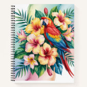Perroquet exotique notizblock (Vorderseite)