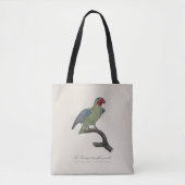Perroquet geoffroy männlich / Roter Wangenpapagei Tasche (Vorderseite)
