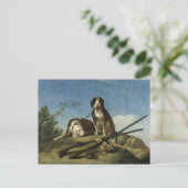 Perros en traílla Postcard Postkarte (Stehend Vorderseite)