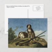 Perros en traílla Postcard Postkarte (Vorne/Hinten)