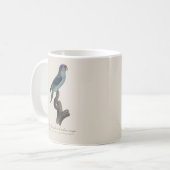 Perruche a bandeau rouge / Musk Lorikeet Kaffeetasse (Vorderseite Links)