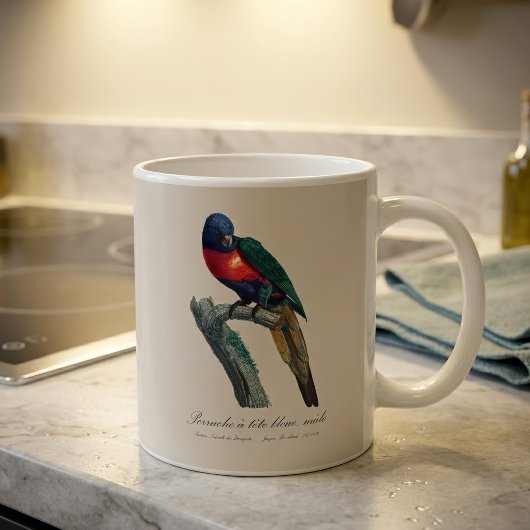 Perruche a tete bleue / Rainbow lorikee Kaffeetasse