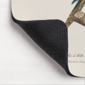 Perruche a tete bleue / Rainbow lorikeet, juvenil Mousepad (Ecke)