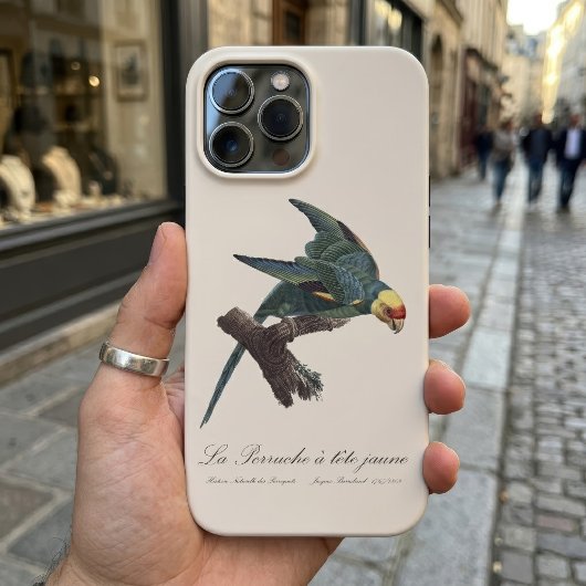 Perruche a Tete Jaune / Carolina parakeet Case-Mate iPhone Hülle
