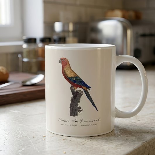 Perruche Ara, Guarouba / Sonnenparaket Kaffeetasse