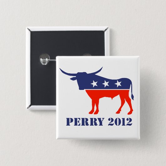 Perry 2012 button (Vorne & Hinten)