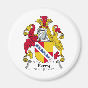 Perry-Familienwappen Magnet