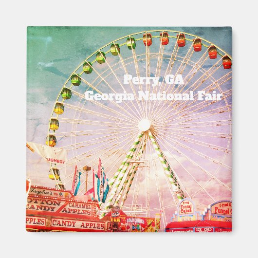 Perry Georgia National Fair Magnet (Vorne)