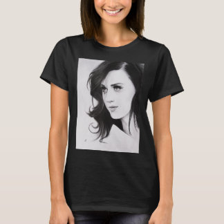 Perry Katy Stift Portrait. T-Shirt