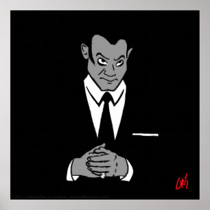 Perry Mason Portrait Poster