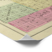 Perry, Memphis, Pawnee, Bronson, Redfield, Kansas Poster (Ecke)