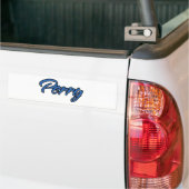 Perry Name blue Aufkleber Sticker Autoaufkleber (Auf Lkw)