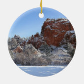 Perry Park im Winter Weihnachtsschmuck (Hinten)