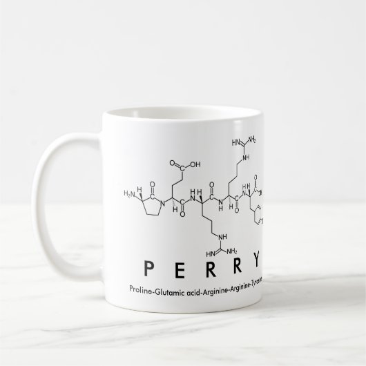 Perry Peptidname Tasse (Links)