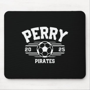 Perry-Piraten-Fußball-Byll 2025  Mousepad