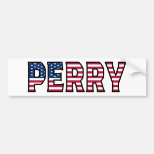 Perry Vorname USA Aufkleber-Aufkleber-Auto Autoaufkleber