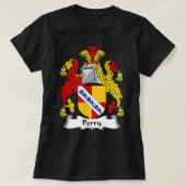 Perry-Wappen Familienwappen T-Shirt (Design vorne)