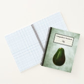 Persea Avocado Illustration Personalisiert Comp Notizblock (Innenseite)