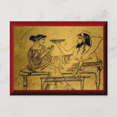 Persefone und Hades Postkarte (Vorderseite)