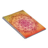 Perseid Mandala Notizblock (Rechte Seite)