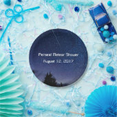 Perseid Meteor Shower 2017 Pappteller (Party)