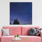Perseid Meteor Shower Leinwanddruck (Insitu (Wohnzimmer))