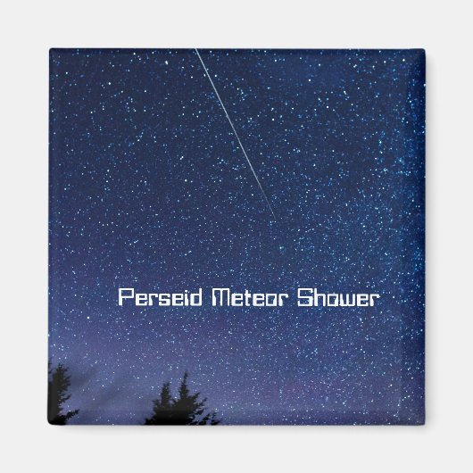 Perseid Meteor Shower Magnet (Vorne)