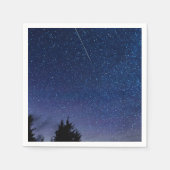 Perseid Meteor Shower Serviette (Vorderseite)