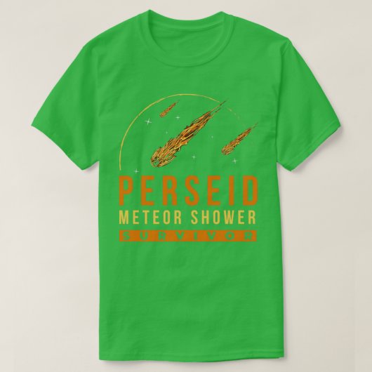 Perseid Meteor Shower Survivor T-Shirt (Design vorne)